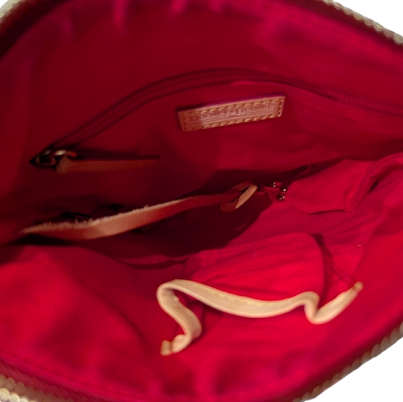 Dooney & Bourke Vintage Y2K Plaid Ant Print Letter Carrier Crossbody - Picture 9 of 14